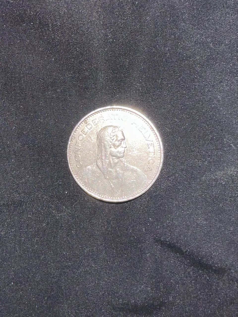 Moeda Suíça 5 Francos - Foto 2