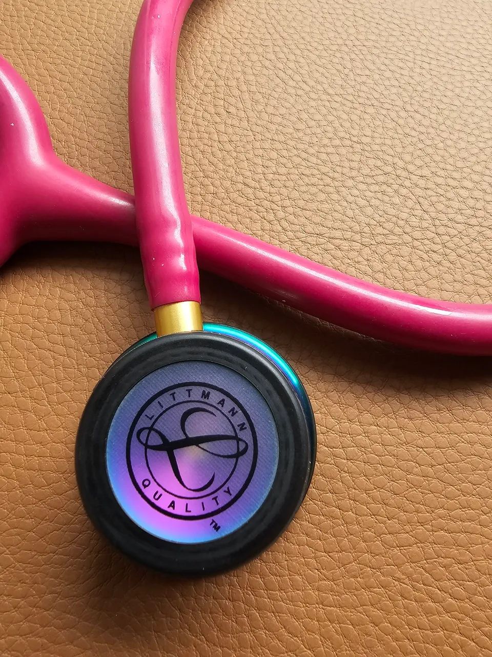 Estetoscópio 3M Littmann Classic III 5806 Framboesa Rainbow - Foto 2