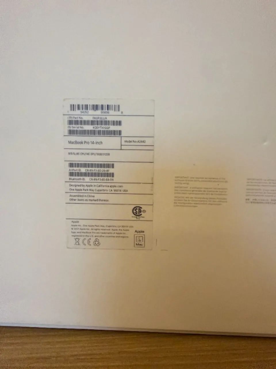 MacBook Pro 14? M1 Pro ? 16GB RAM / 512GB SSD - Foto 2