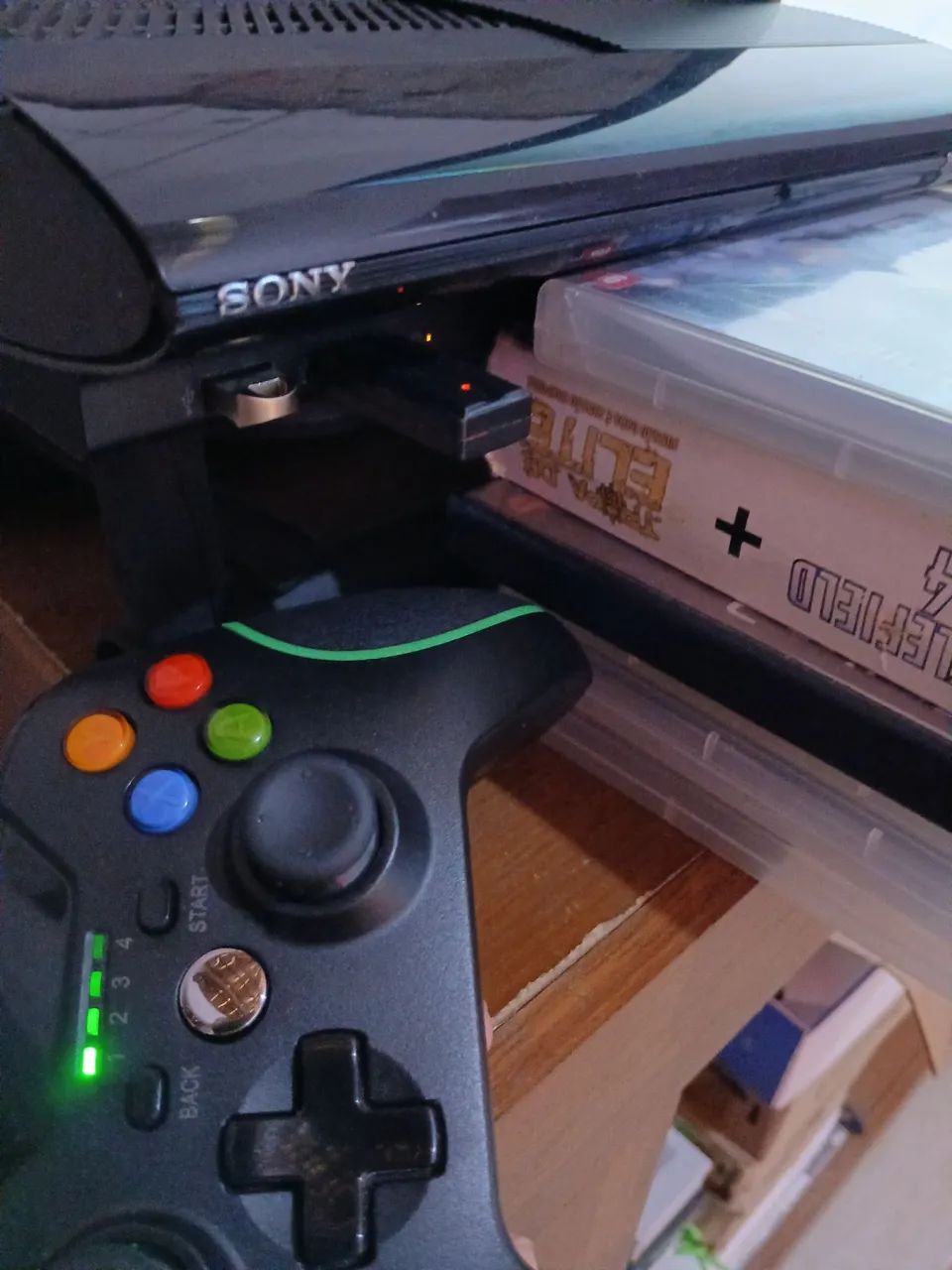 CONTROLE PC PS3 SEM FIO - Foto 3