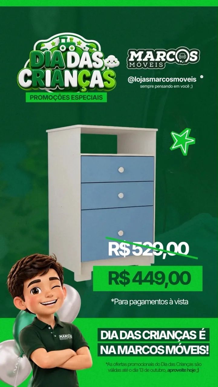 Promoção móveis infantis