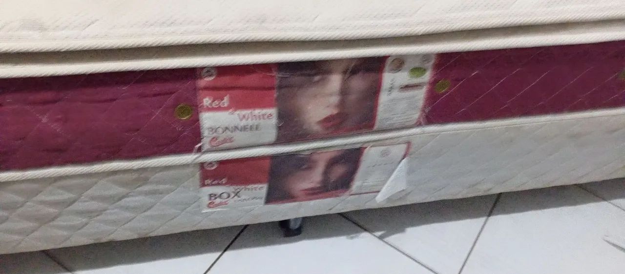 Vendo cama de solteiro box - Foto 4