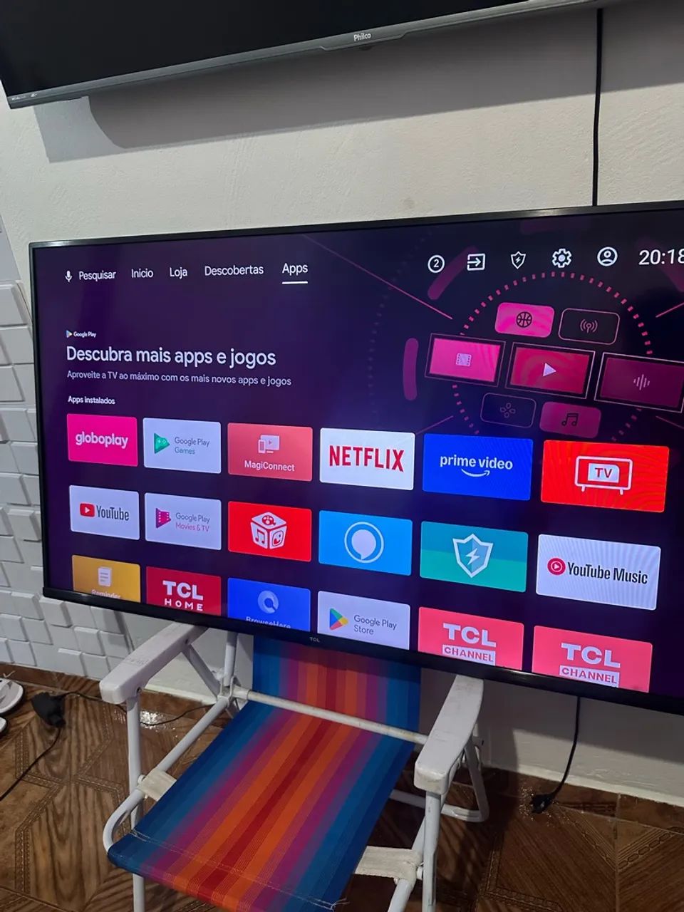 Smartv 50 4 k TCL 1299$ sem choro  - Foto 2