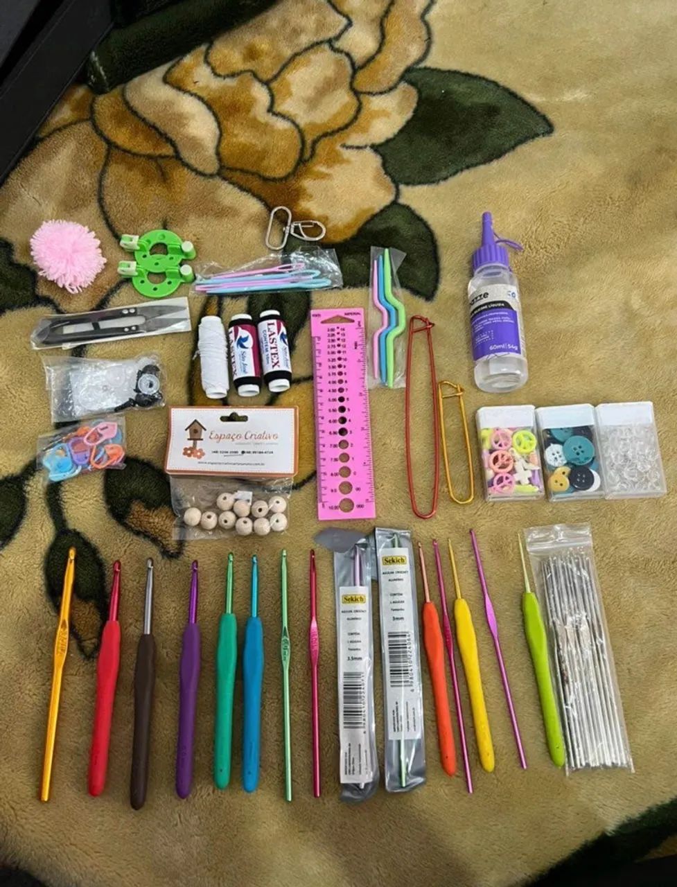 Kit completo de crochê - Foto 2