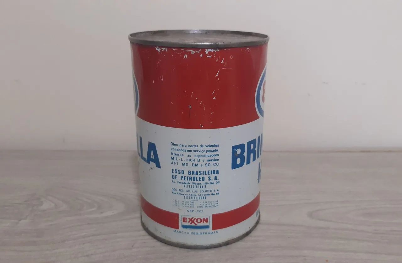 Antiga Lata Esso HDX - Foto 2
