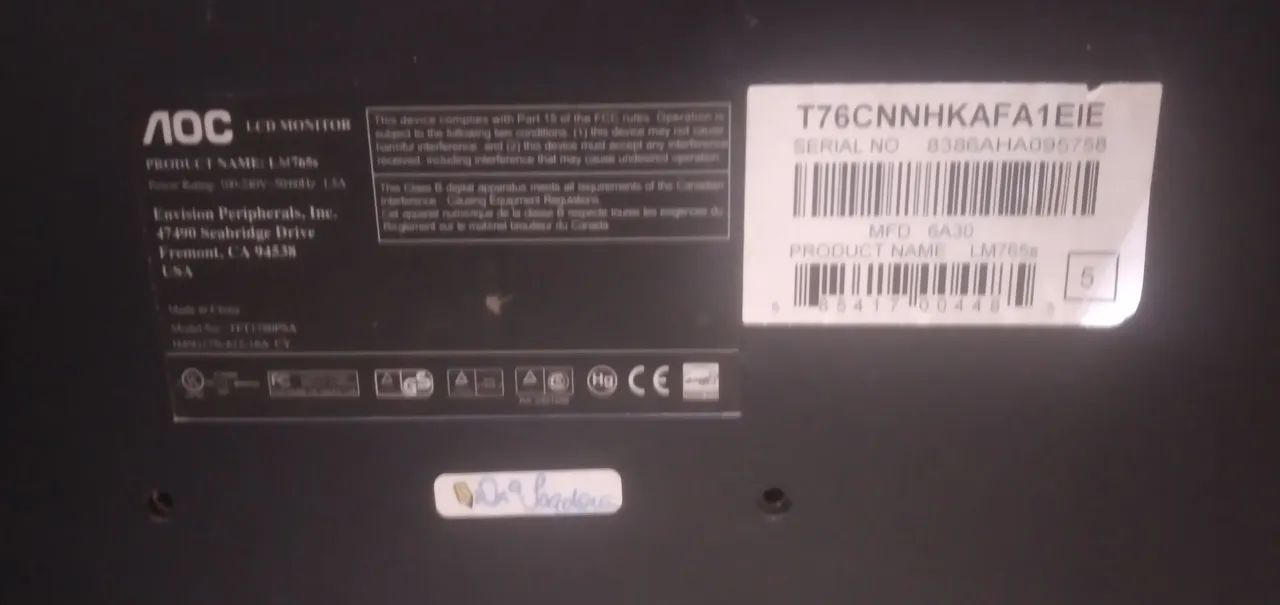 AOC LCD MONITOR  - Foto 3