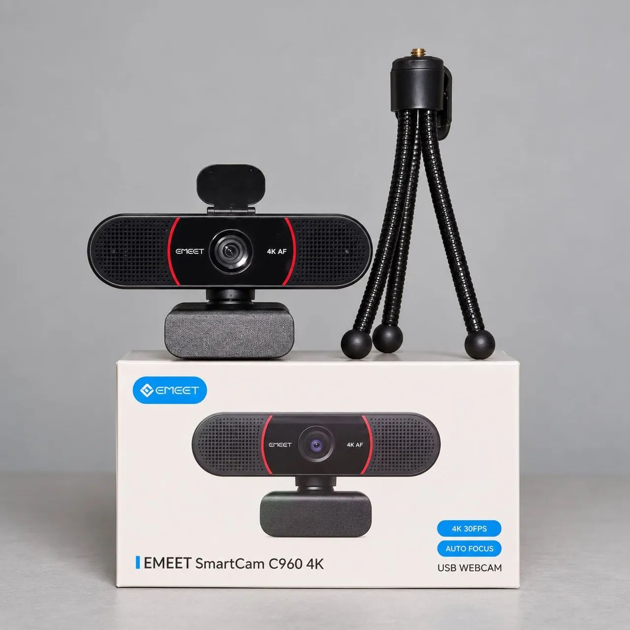 Webcam Câmera para Computador EMEET C960 4K