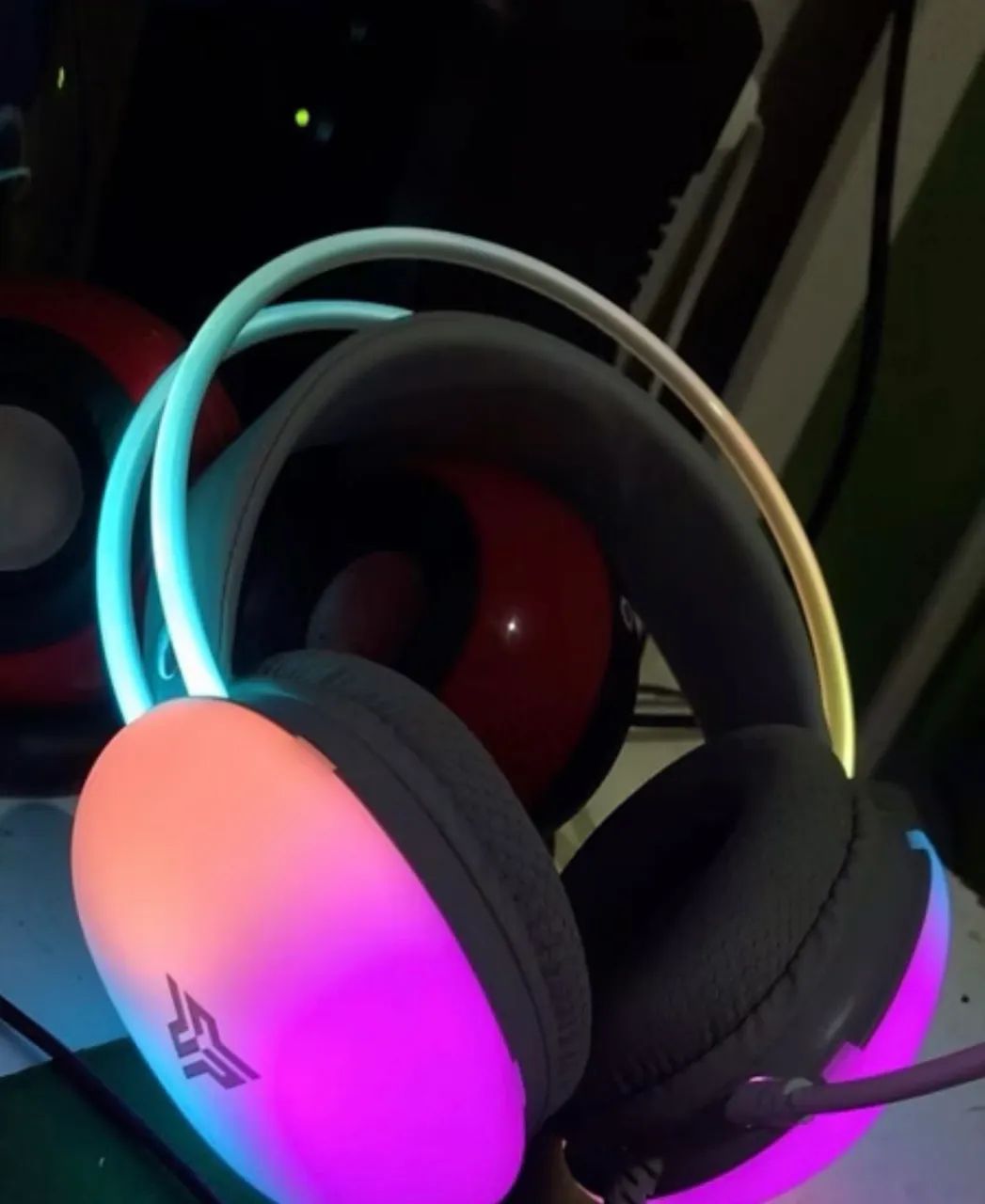 Fone Gamer RGB USB  - Foto 3