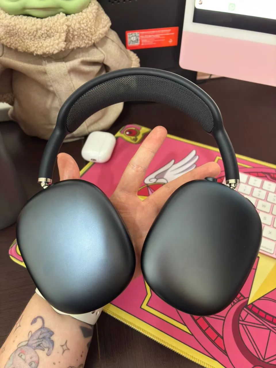 AirPods Max A3184 USB C com garantia até Outubro Apple