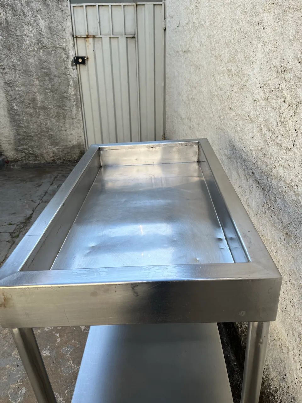 Mesa Carrinho Inox - Foto 2