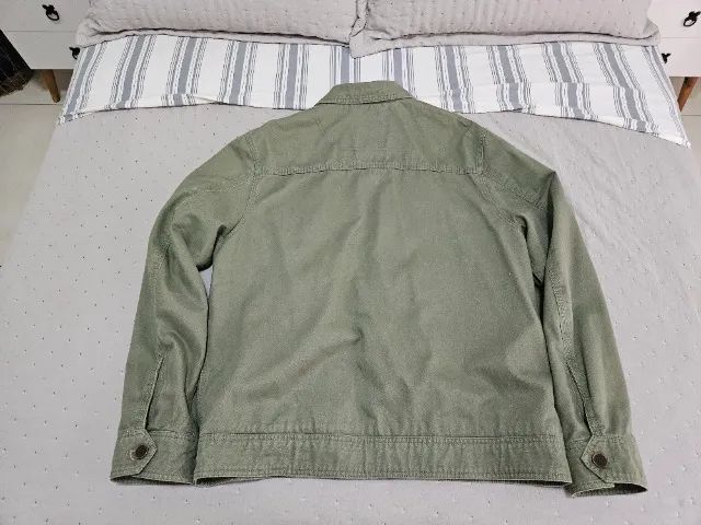 Jaqueta Jeans Timberland - verde militar - Foto 2