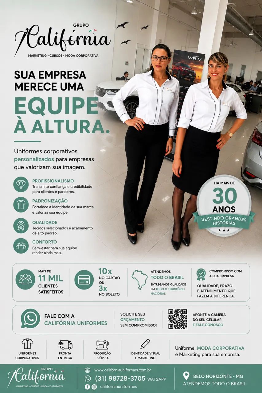 Uniformes para empresas