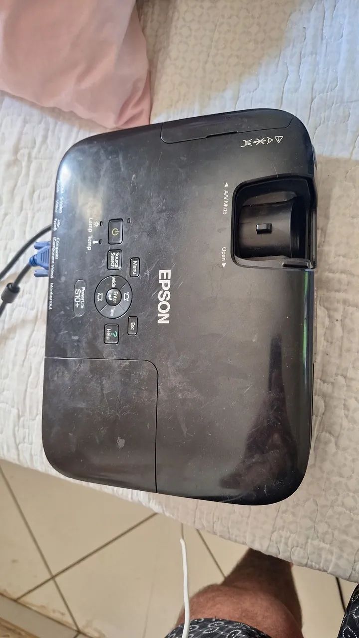 Projetor epson s10 powerlite