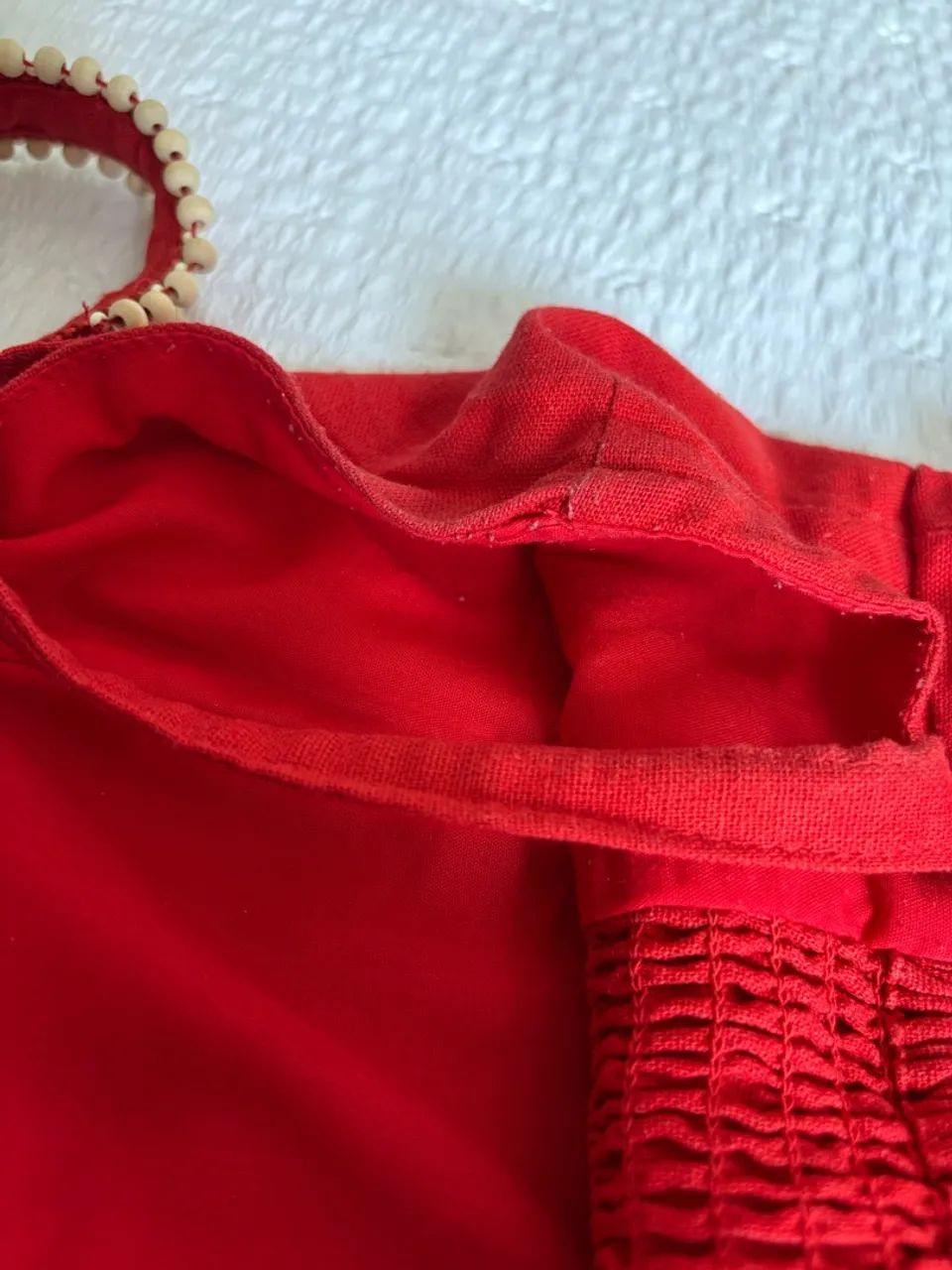 Blusa bluesteel vermelha M - Foto 4