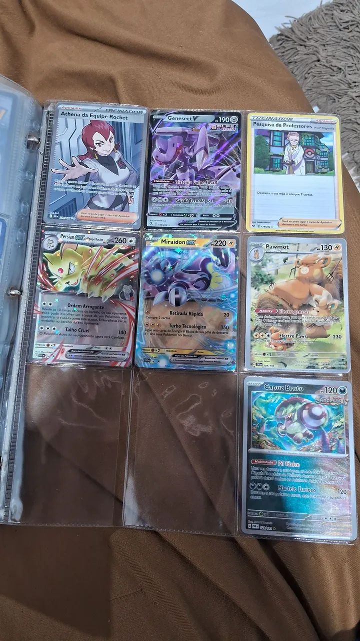 Álbum de pokemon pra colação 