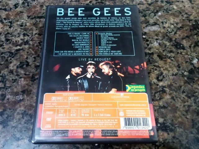 DVD Bee Gees Live By Request - Foto 3