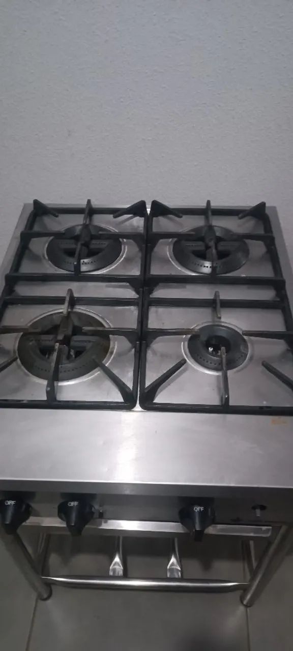Fogão industrial em inox - Foto 4