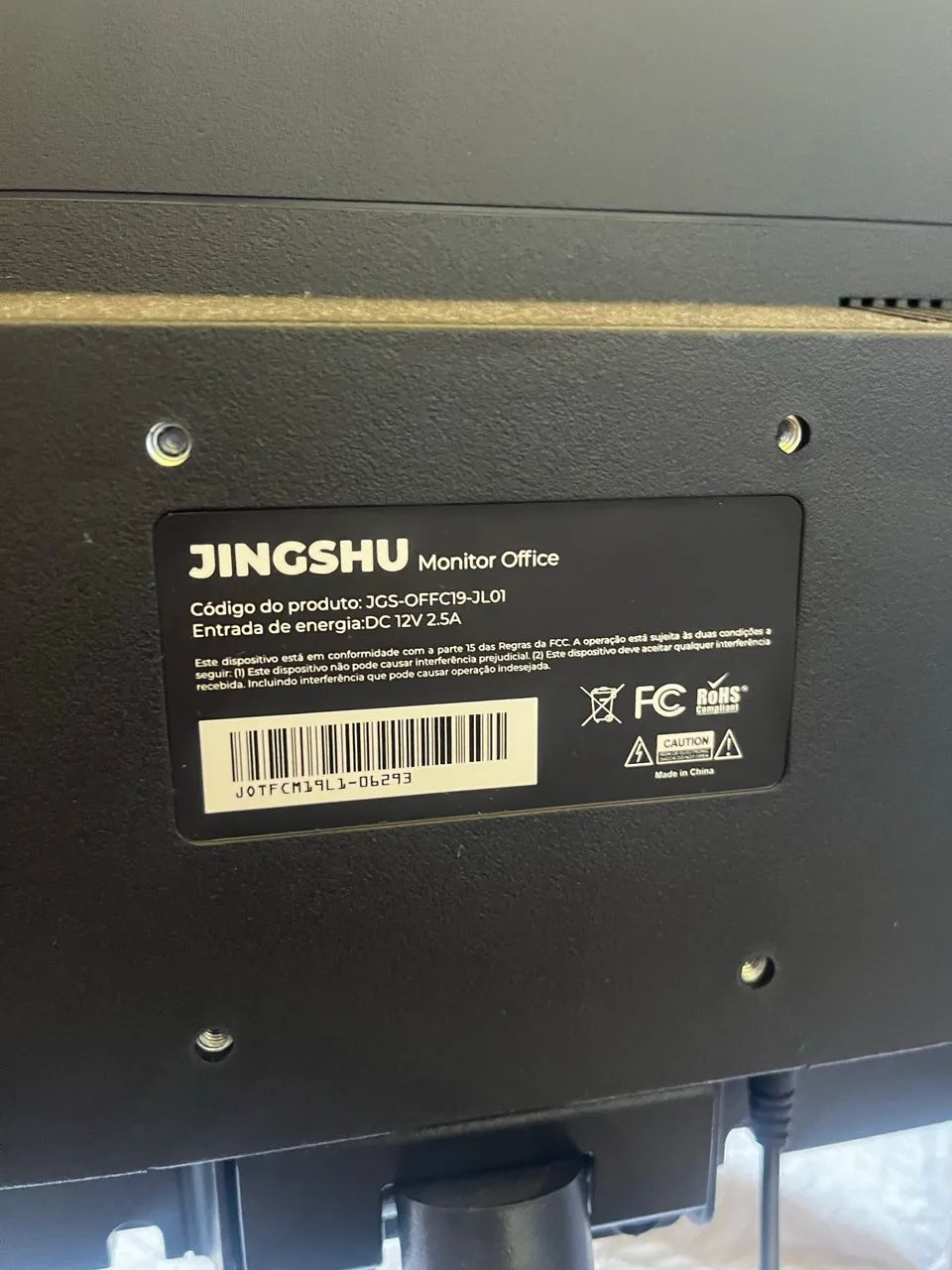 monitor Jingshu de 19 polegadas