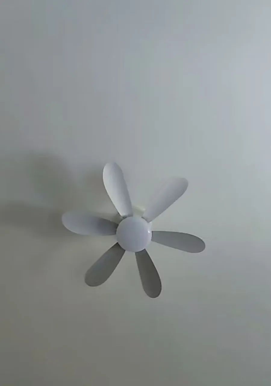 Ventilador de teto e lâmpada para bocal - Foto 2
