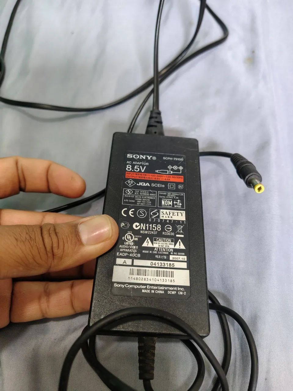 Fonte PS2 adaptador Sony original 