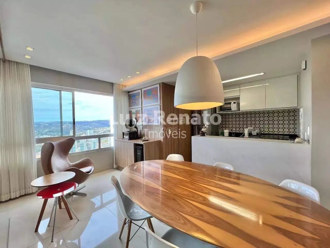 Apartamento com 1 Quartos para alugar Mobiliado no Vila da Serra - Foto 2