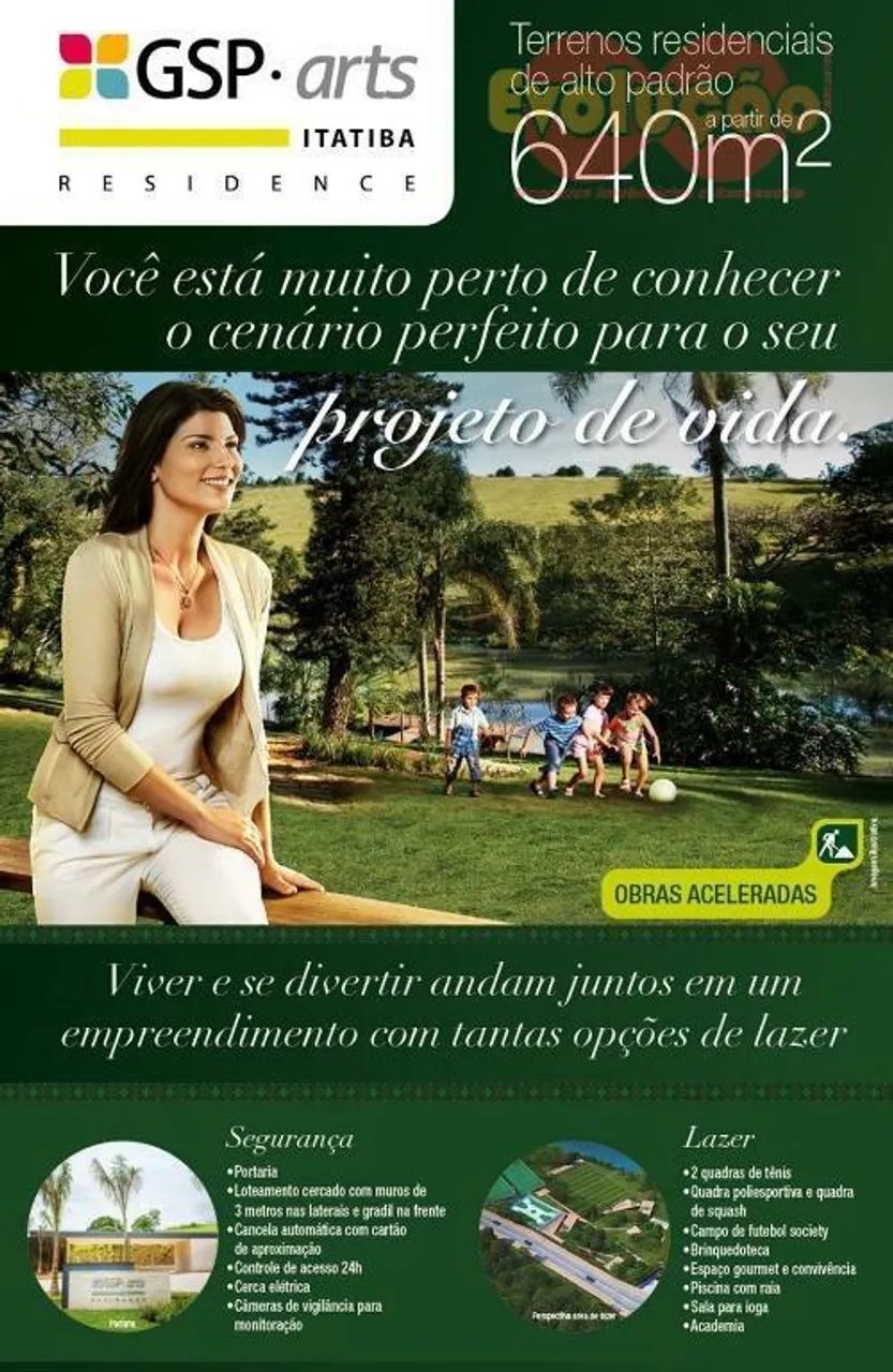 Terreno - Condomínio GSP.ART - RESIDENCE