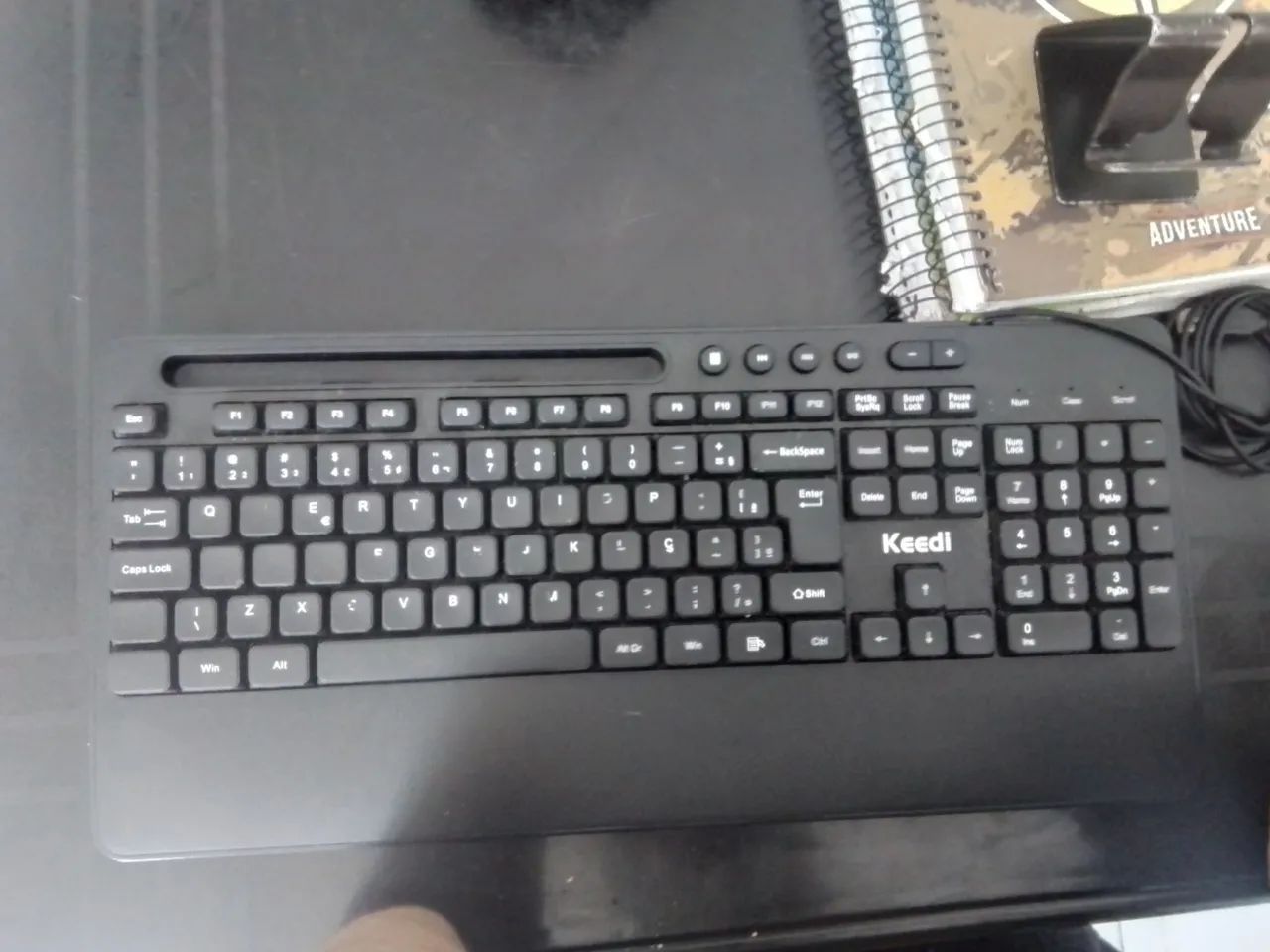 Teclado grande da Keedi