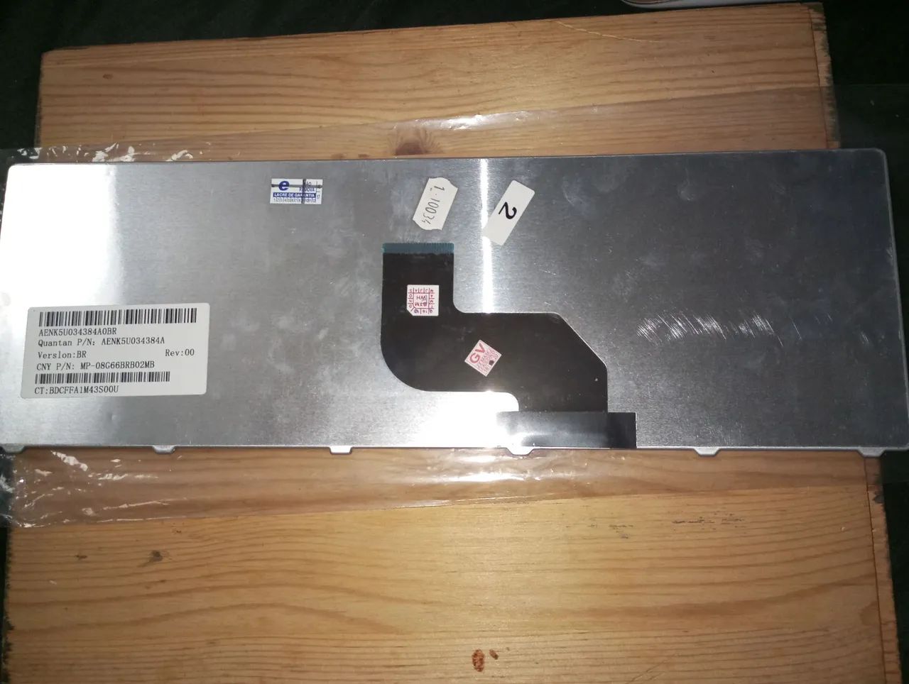 Teclado Notebook Acer Aspire 5516 - Foto 2