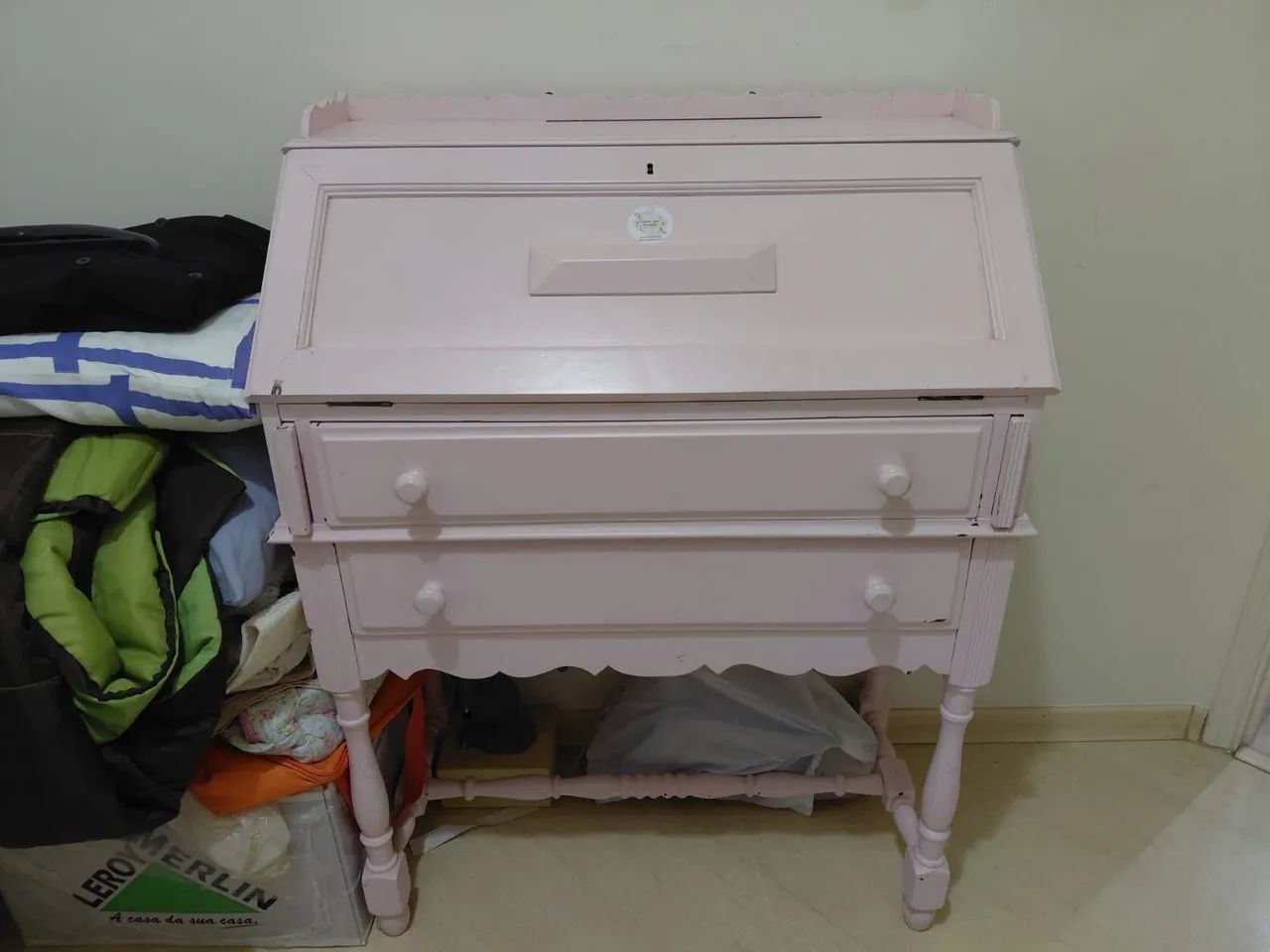 Escrivaninha rosa - Foto 2