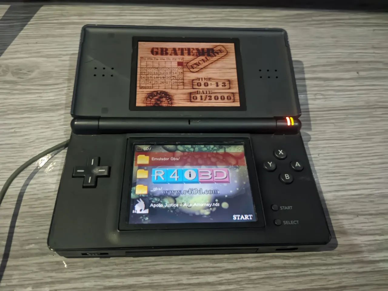 Nintendo Ds Lite com R4 64gb - Foto 2