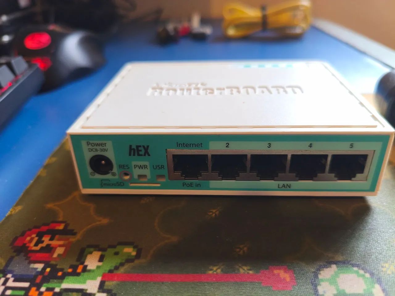 Roteador Microtik RB750GR3 RouterBoarb - Foto 4