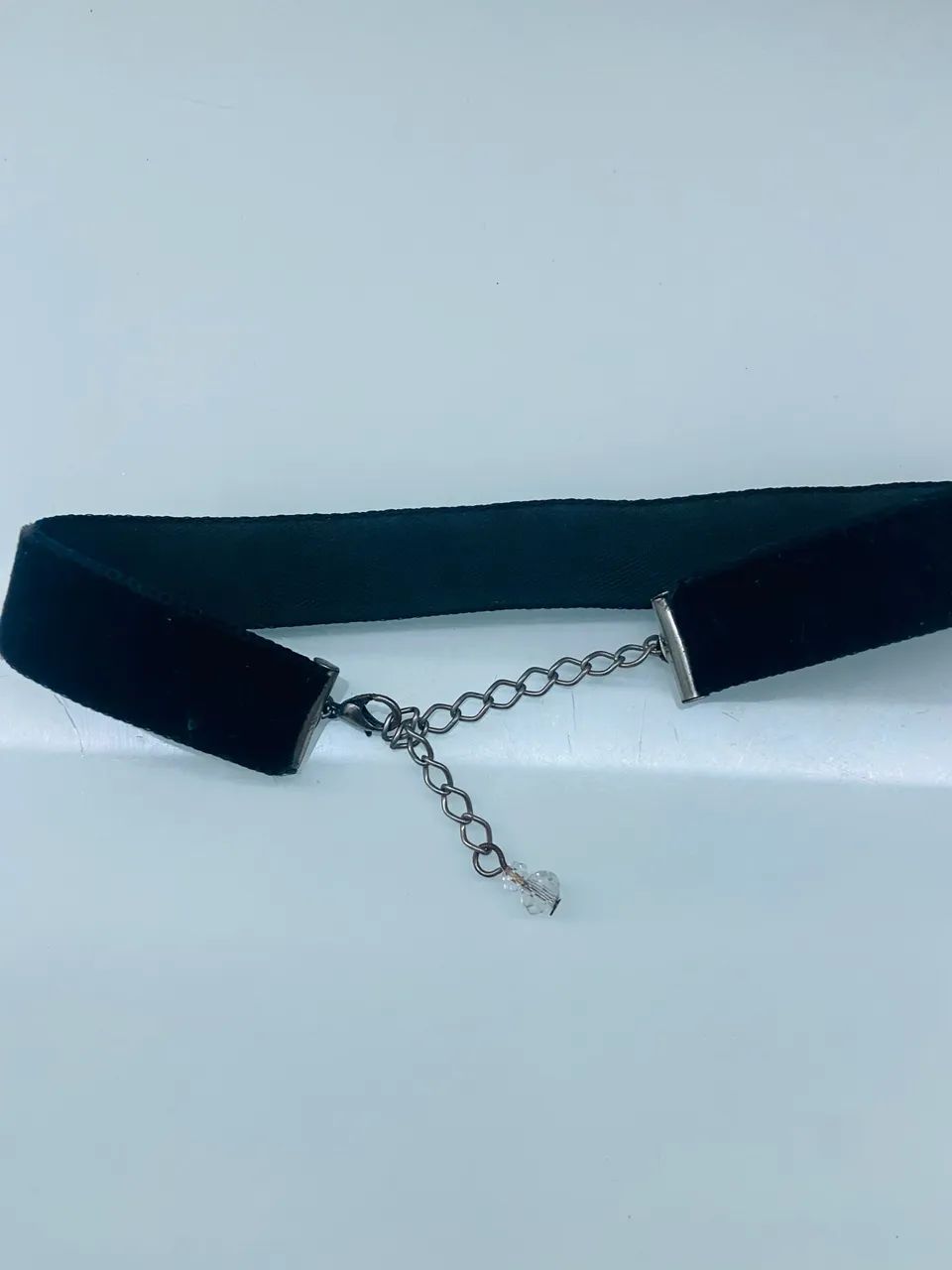 Chocker em veludo ajustável Cristal Premium - Foto 3
