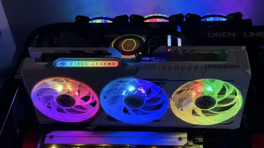 RX9060XT 8GB STELL LEGEND NOVA - Foto 4