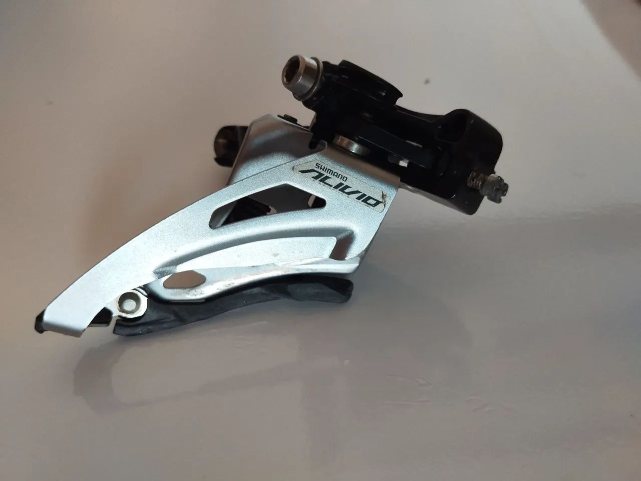 Câmbio dianteiro Shimano Alívio M3120 side swing
