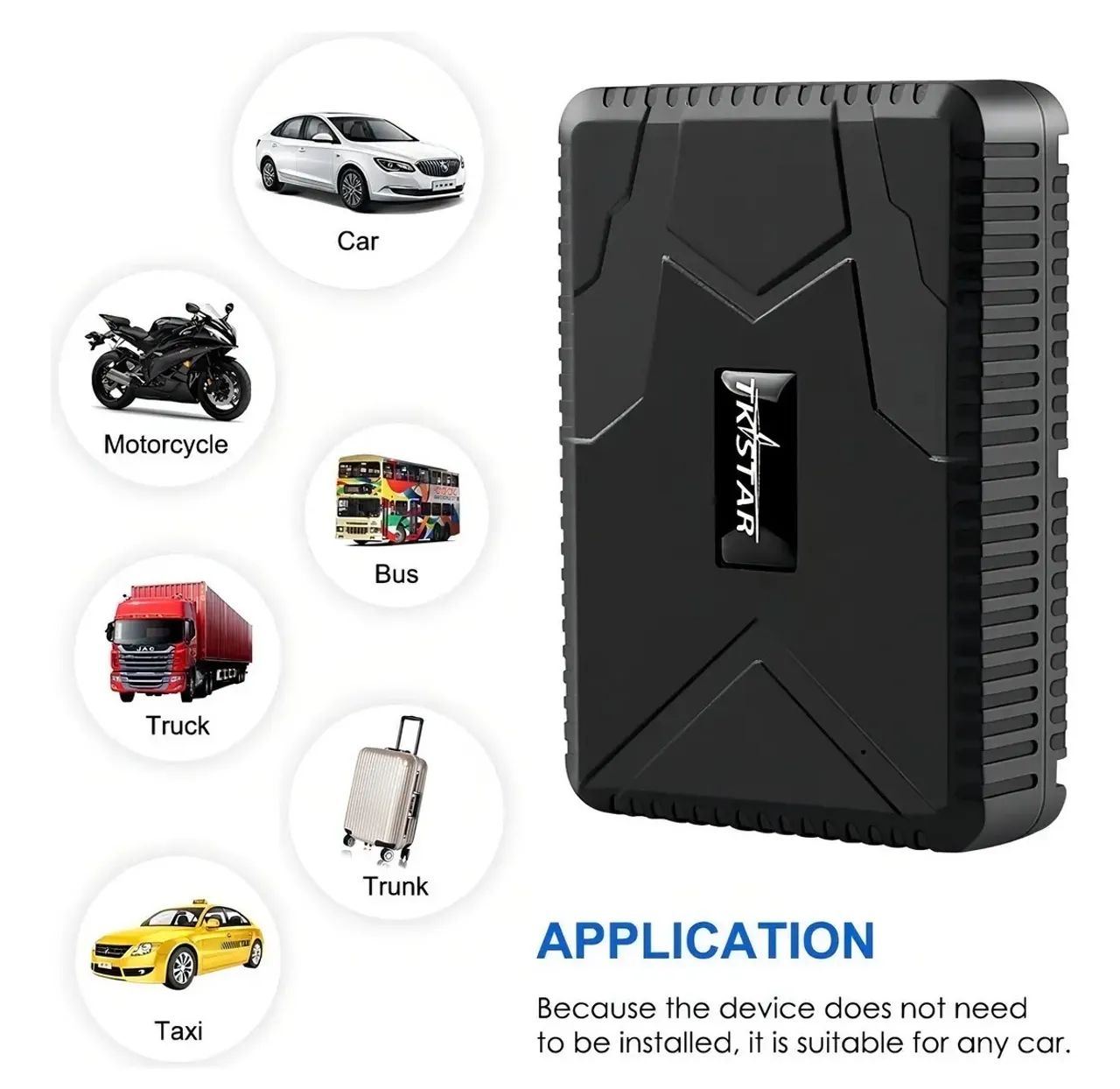 RASTREADOR TK915 4G GPS VEICULAR COM ÍMÃ