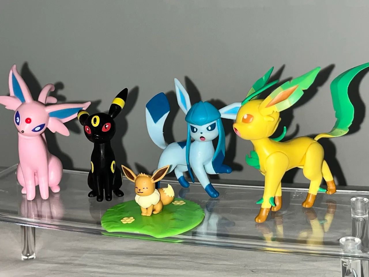 Pokémon Eeevee, Leafeon, Glaceon, espeon e umbreon 