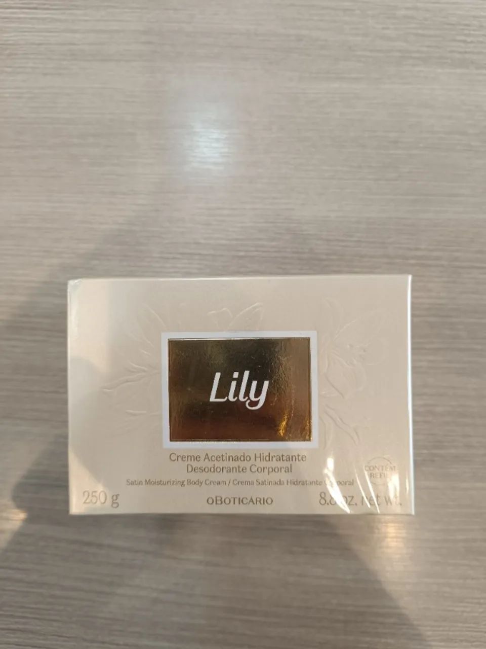 Hidratante Boticário Lily