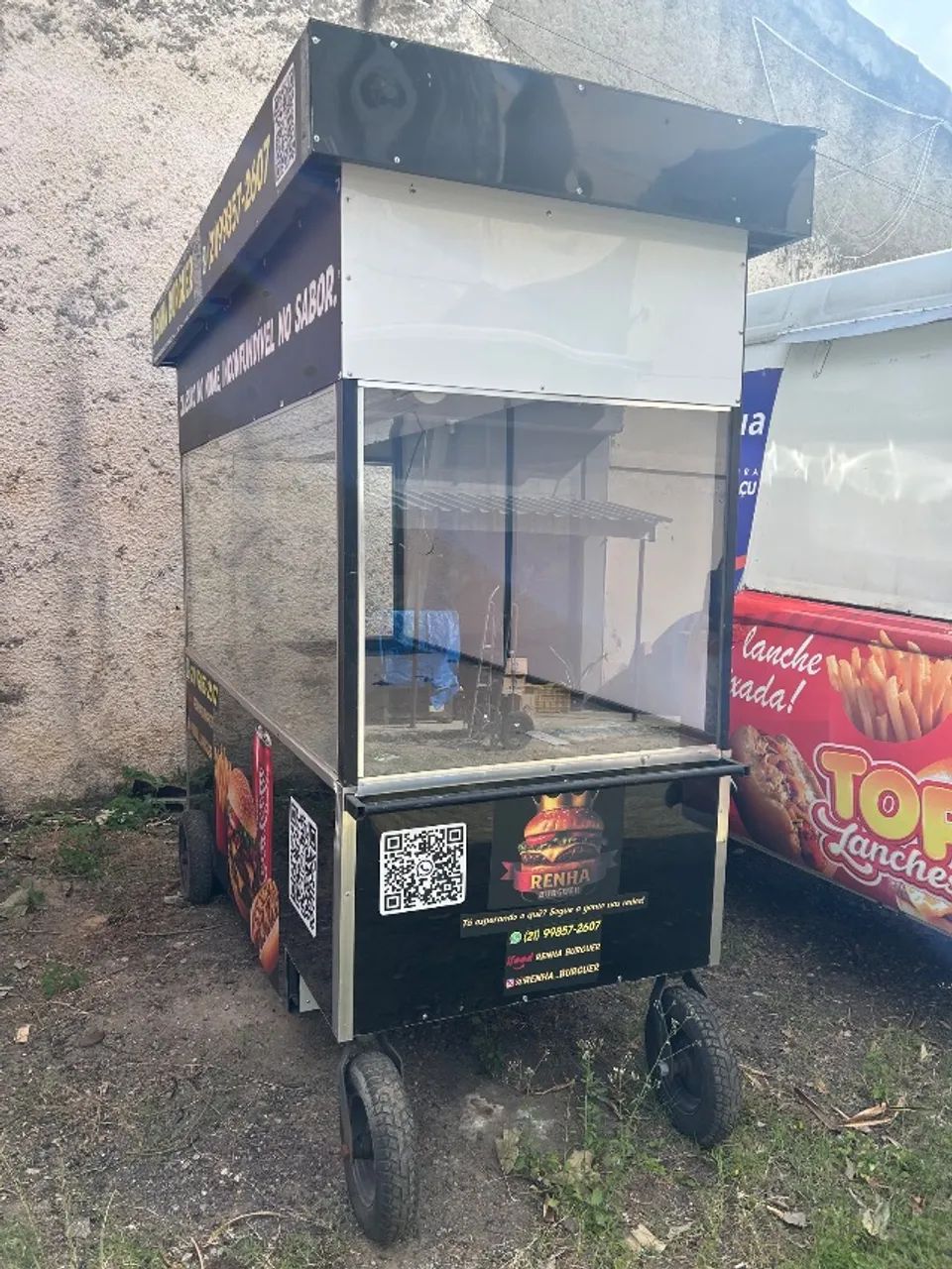 Vendo carrinho de lanche 2,4x1,0 - Foto 3