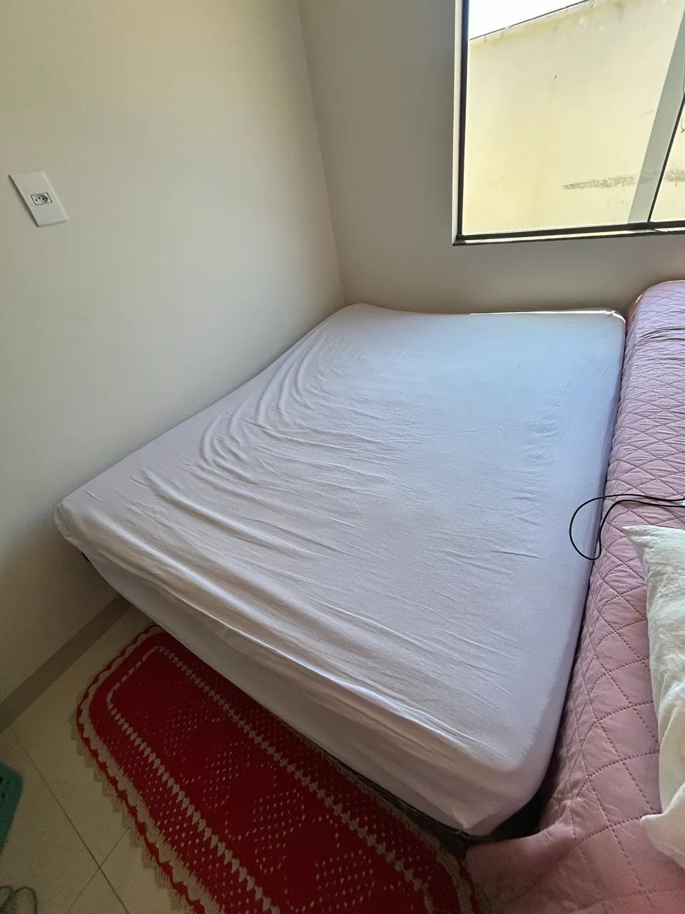 Cama de Casal Completa ? Base + Colchão - Foto 4