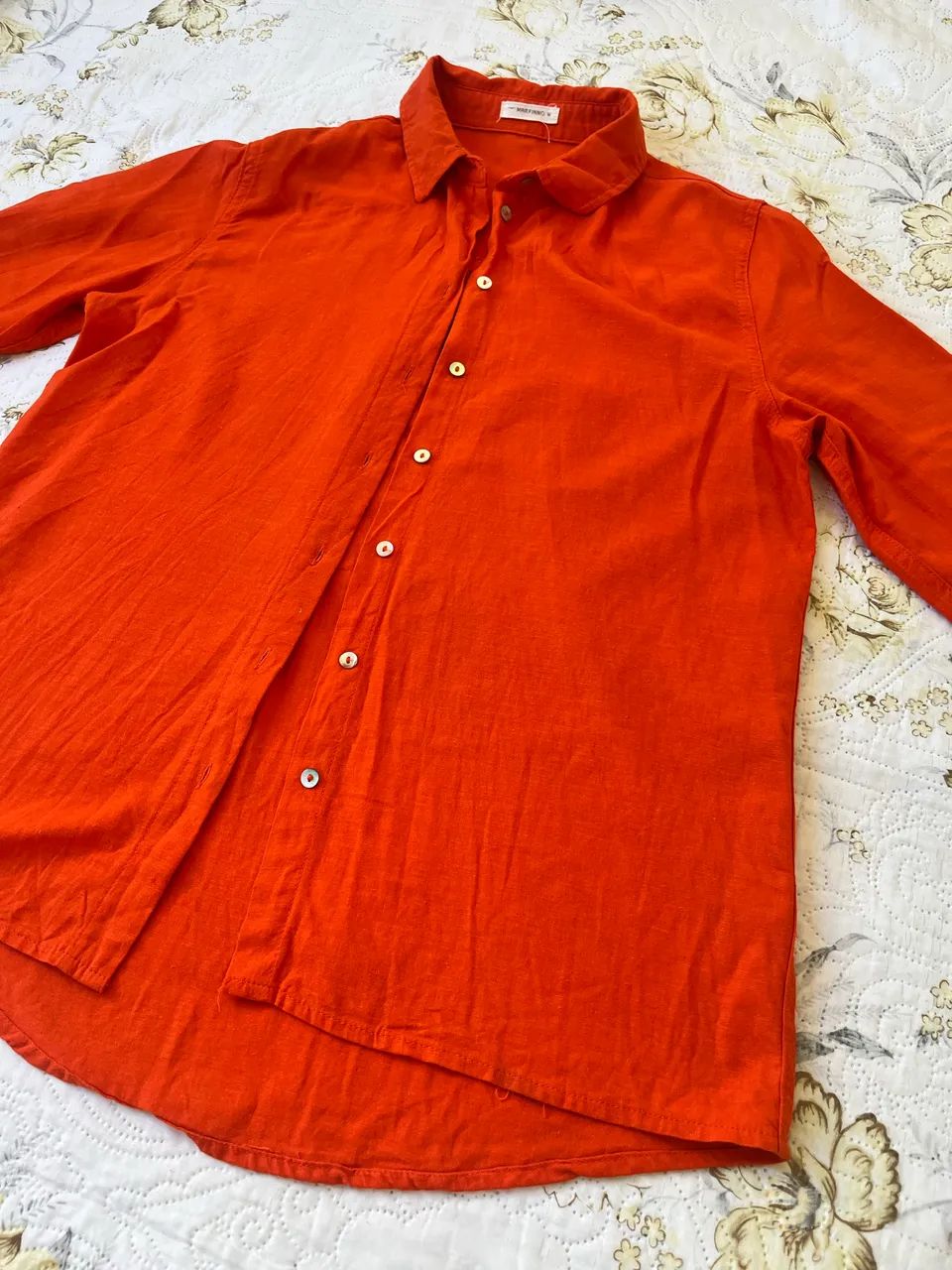 Camisa laranja - Foto 4