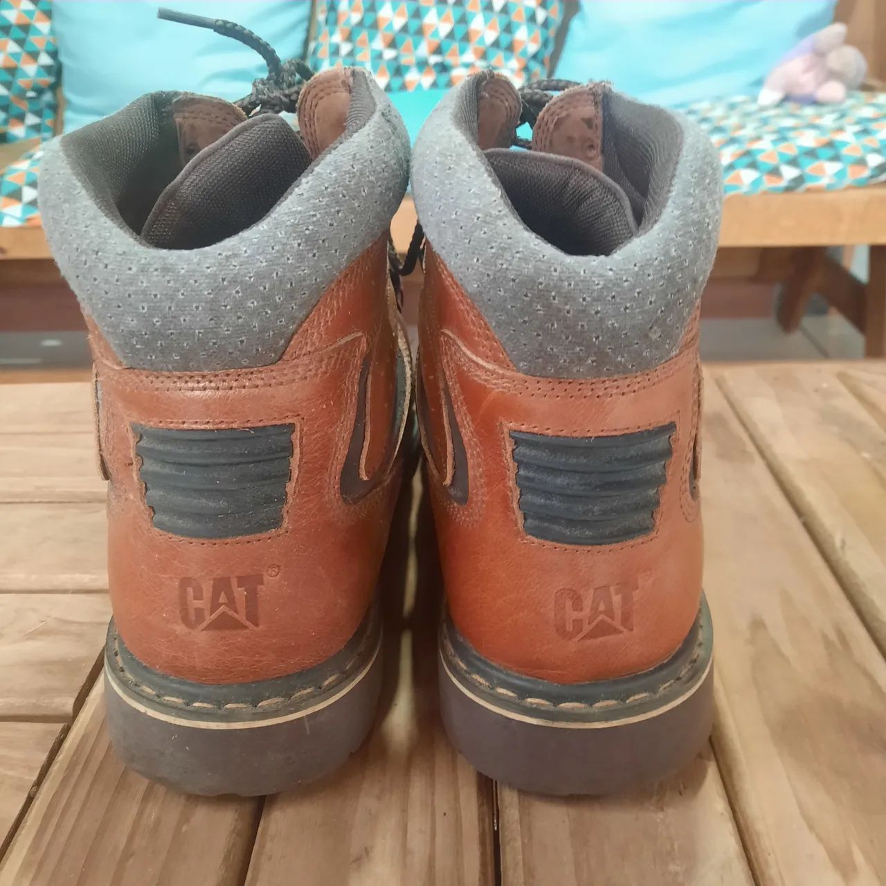 Bota caterpillar original de couro  - Foto 5