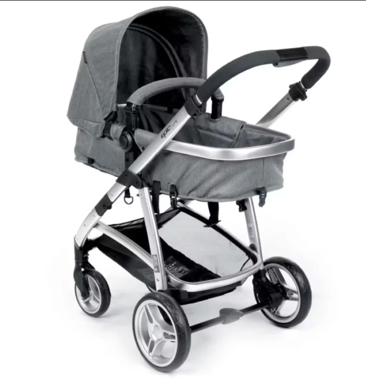 Carrinho bebe com bebe conforto - Foto 4