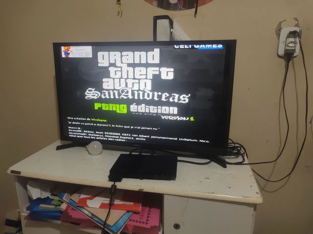 Vende  se ,PS2 e tv - Foto 2