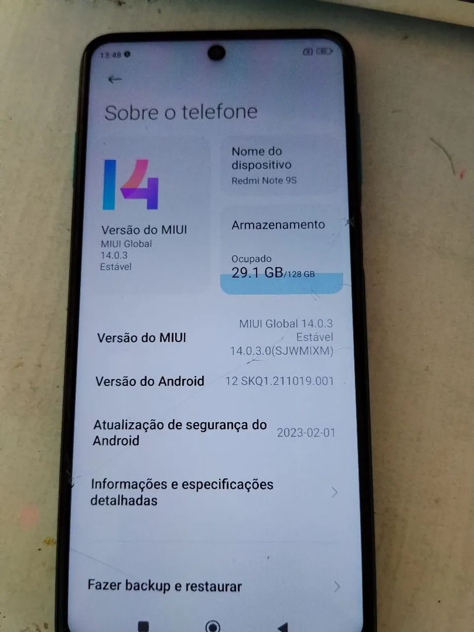 Celular Xiamo redmi 9S 