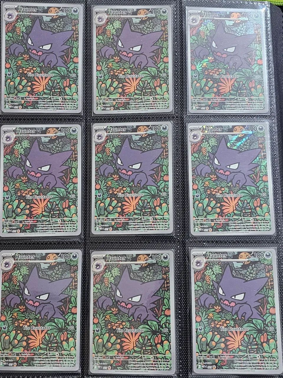 Kit cartas pokemon haunter