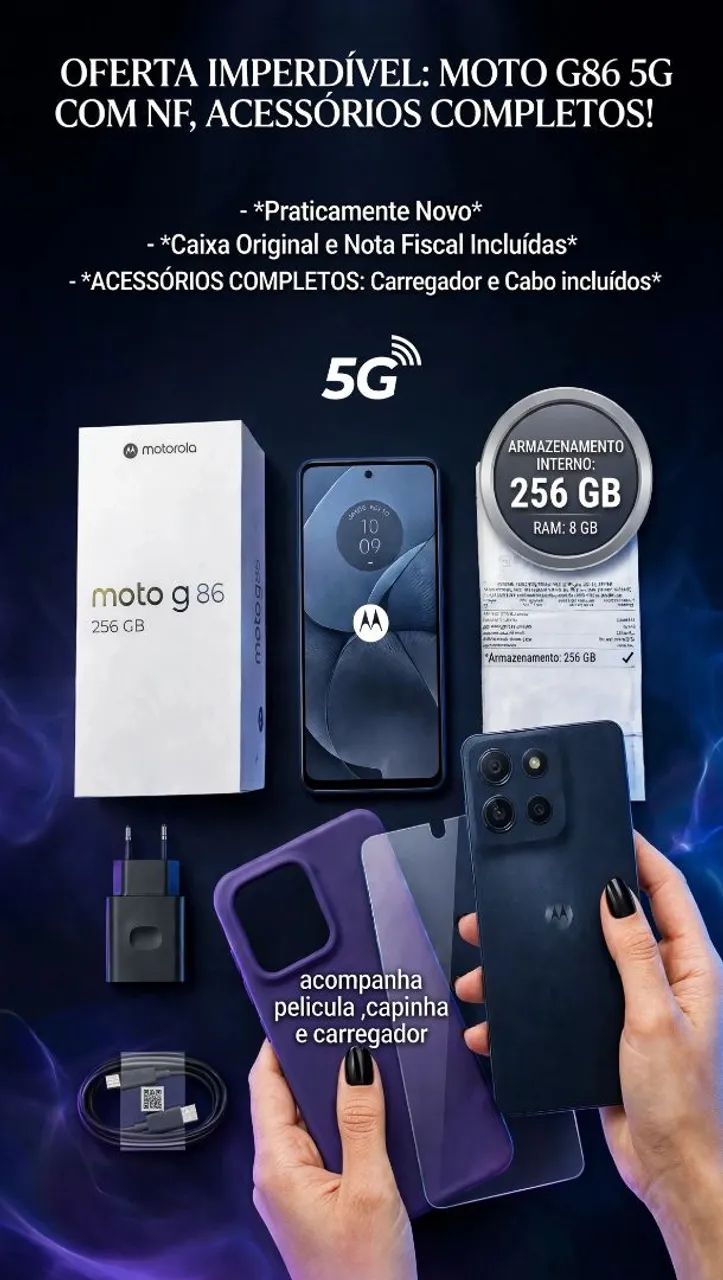 Celular Moto G86 