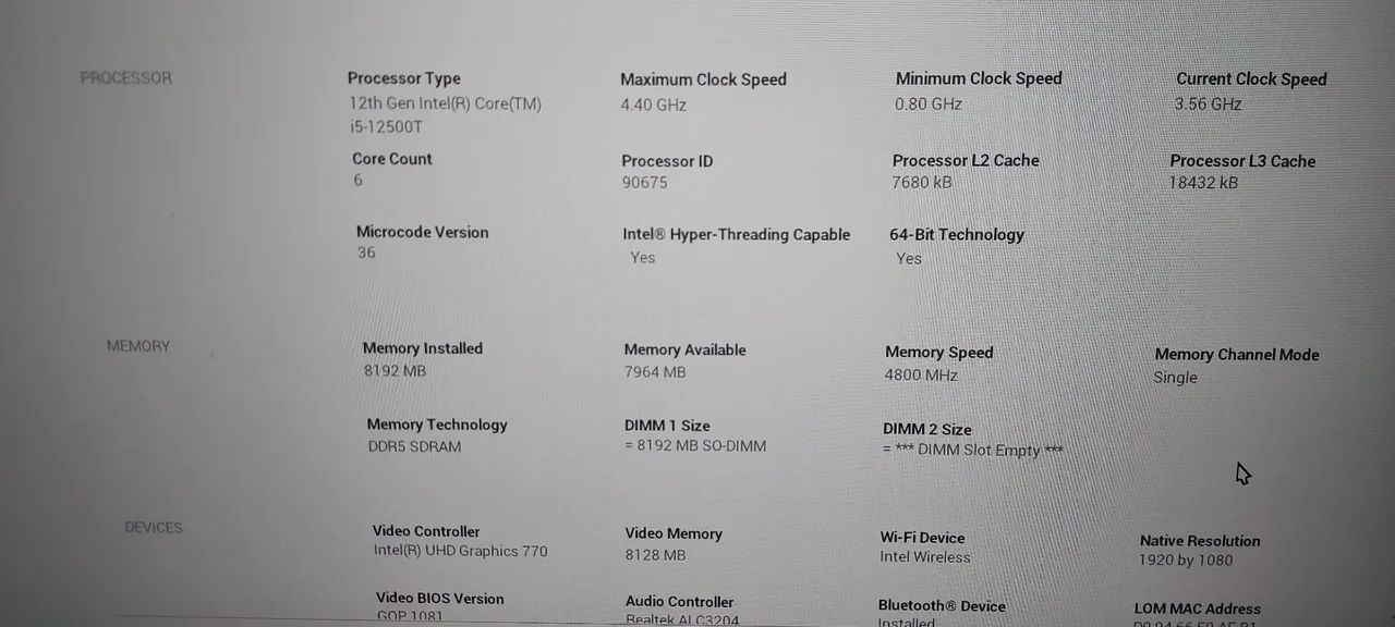 Mini PC Core i5 12500T - Foto 3