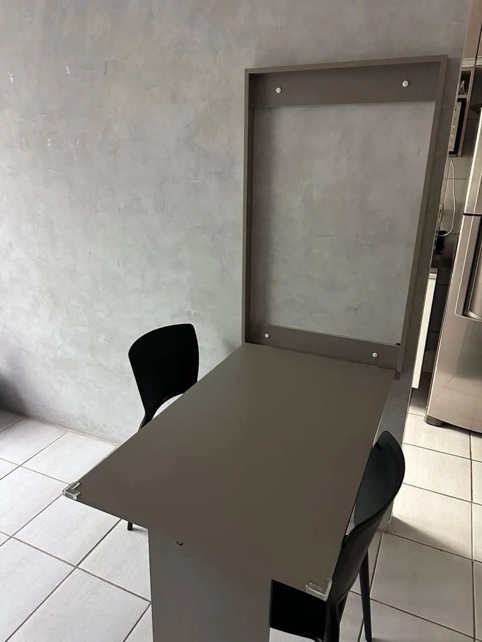 Mesa Dobrável em L