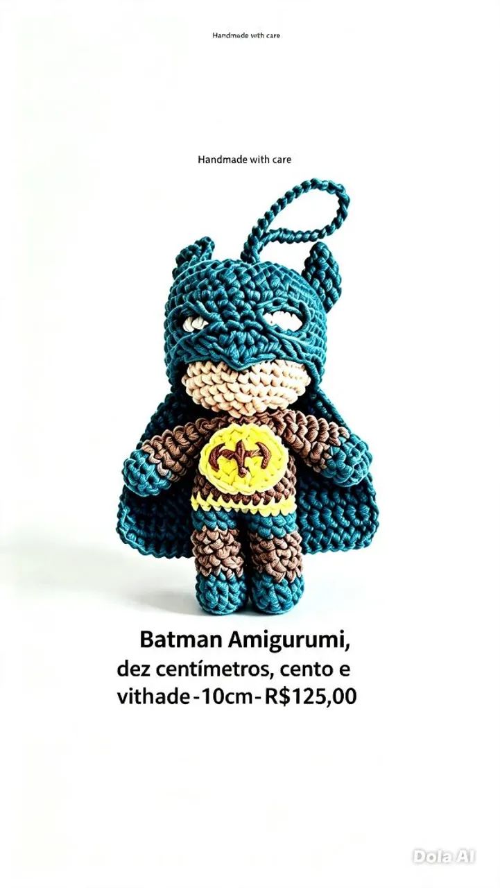 Boneco amigurumi