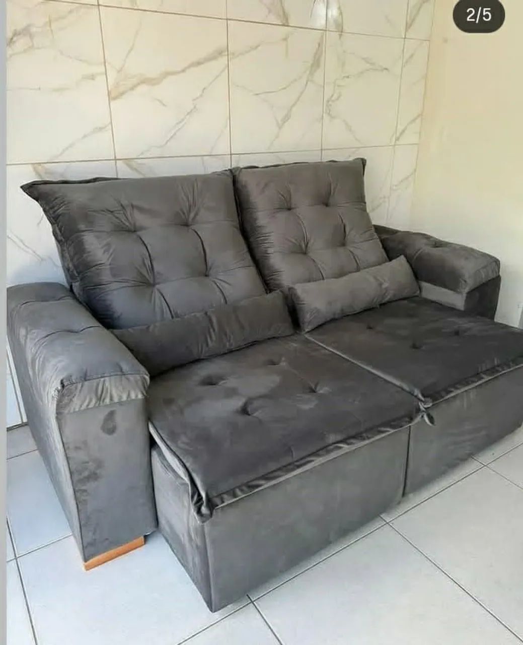 Sofá retrátil de luxo  - Foto 5
